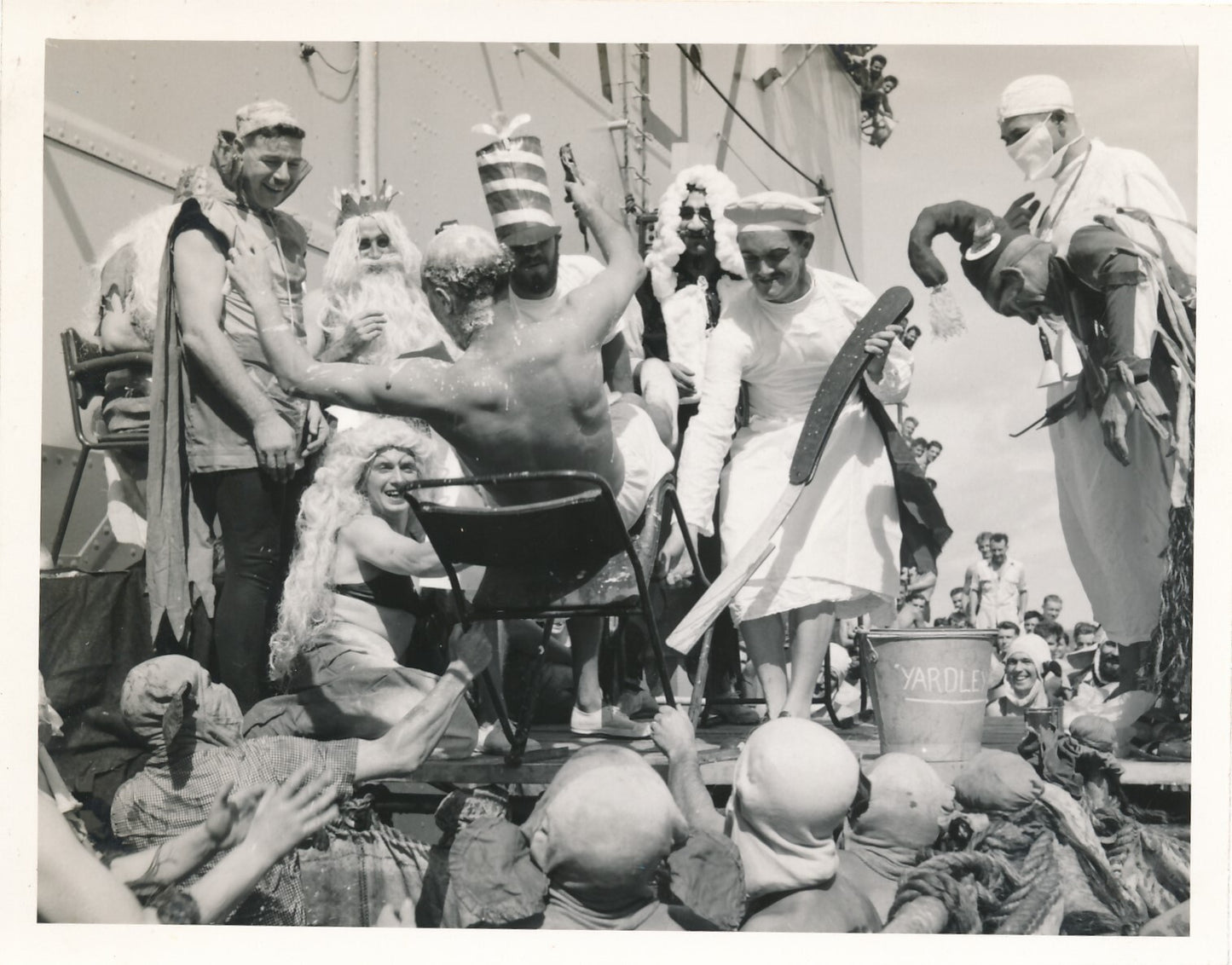 Militaria Royal Navy 3 snapshots Angleterre ET appontage photo