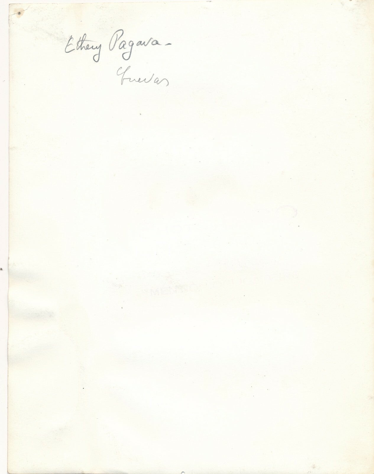 Ethéry PAGAVA danse photo photographie v. 1950 Marquis de Cuevas ballet
