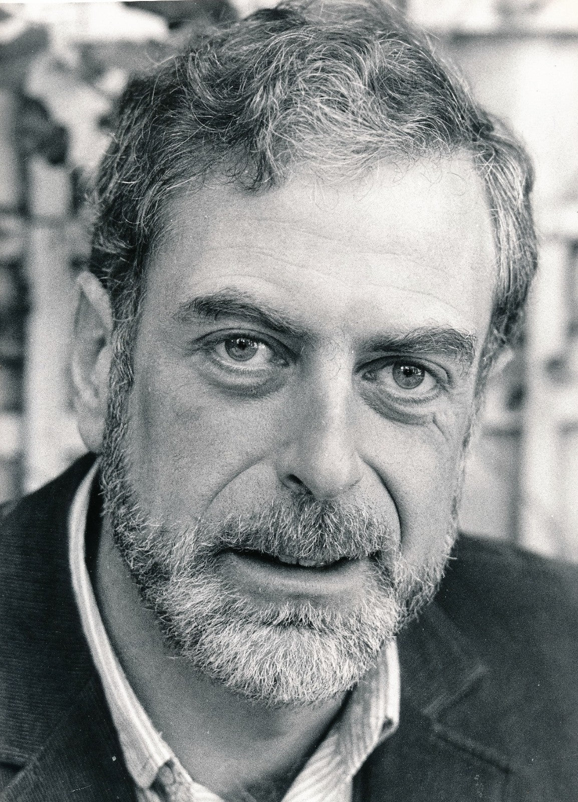 photo Pascal Lainé (1942-), écrivain tirage argentique éqpoque v. 1980