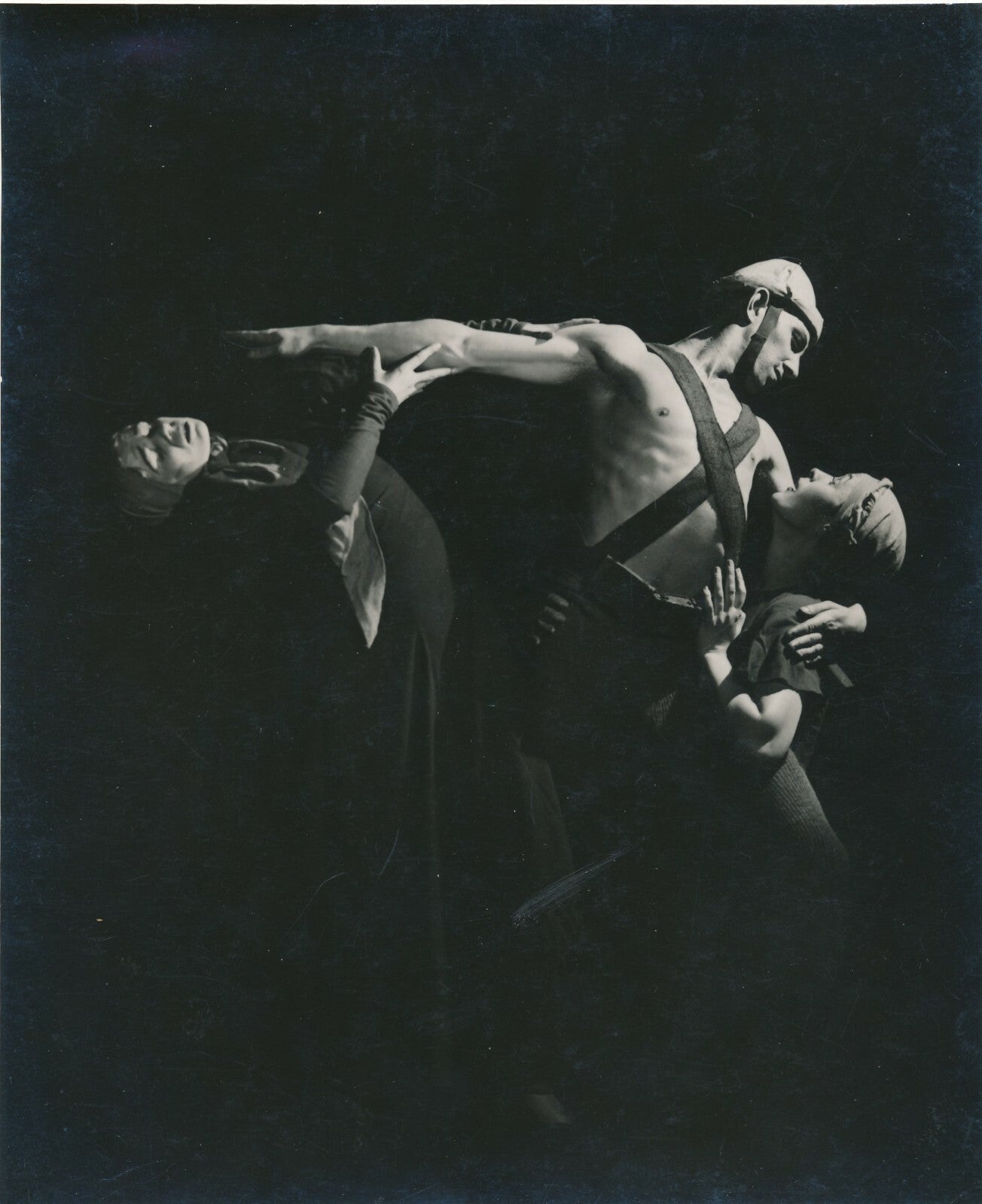 Kurt JOOSS photographie époque La Table verte 1932 photo Lipnitzki ballet danse