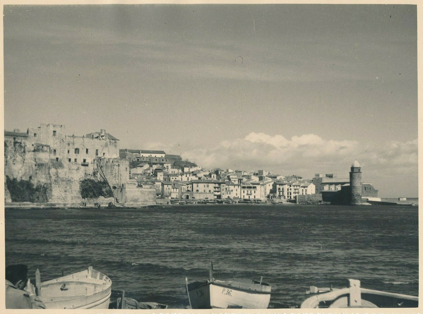 Photographie photo Maroc côte village 4 tirages argentiques Jean BELIN années 50