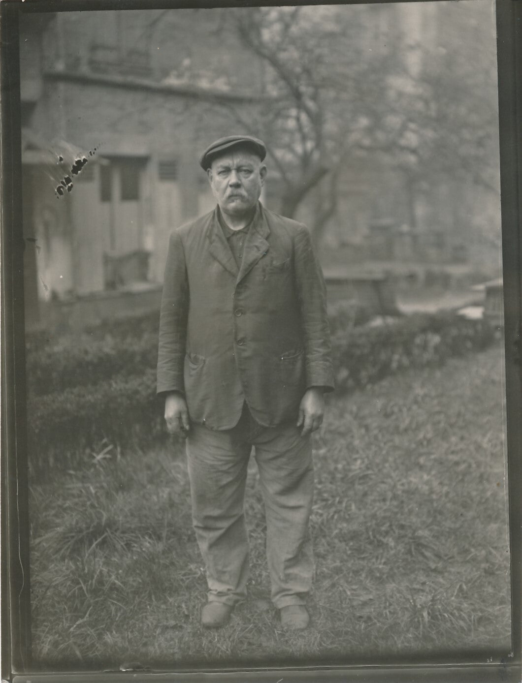 Monsieur DANELLY ouvrier fondeur inventeur 3 photos photographies époque 1937