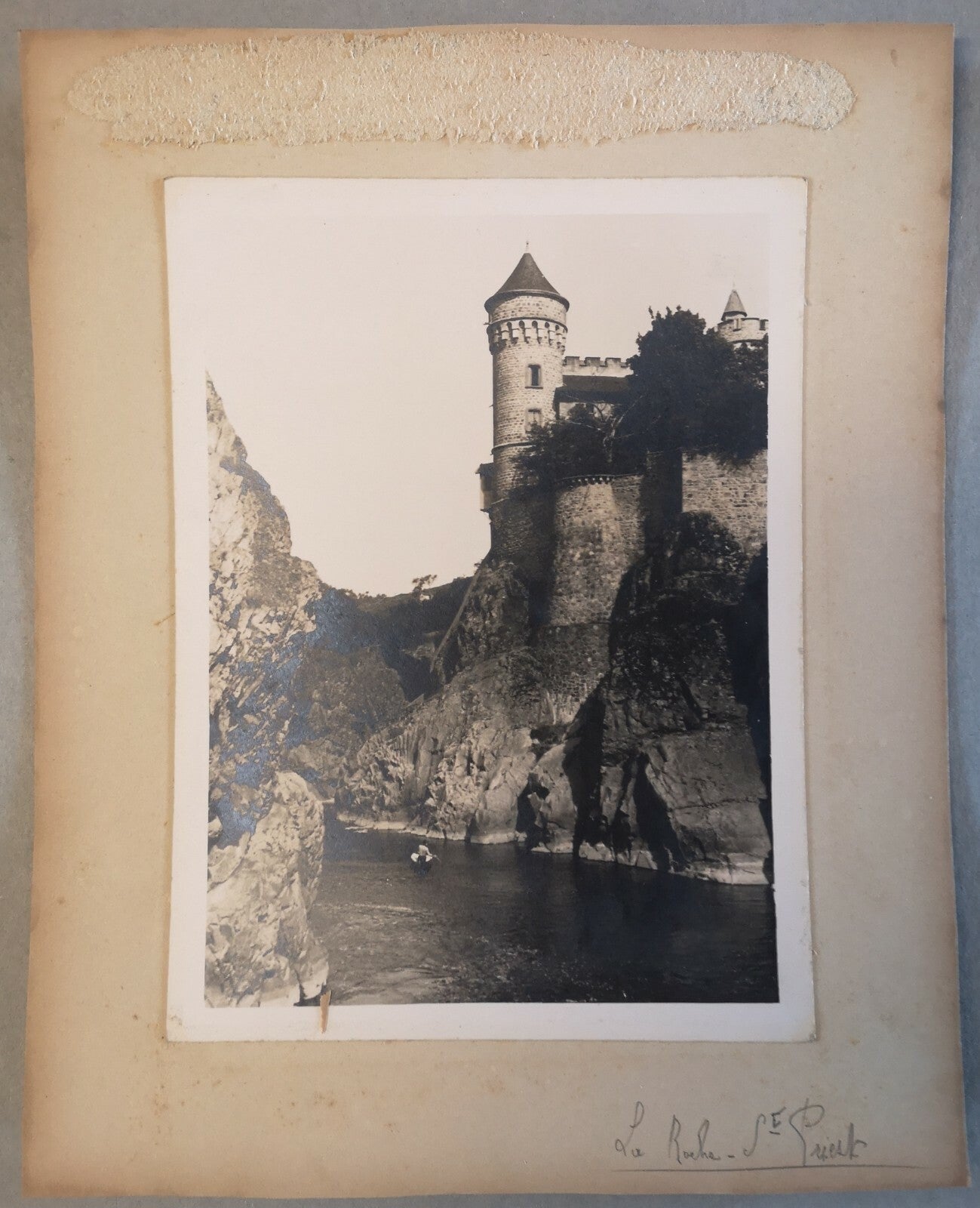 Saint Priest La Roche Loire photo photographie tirage argentique époque v. 1930