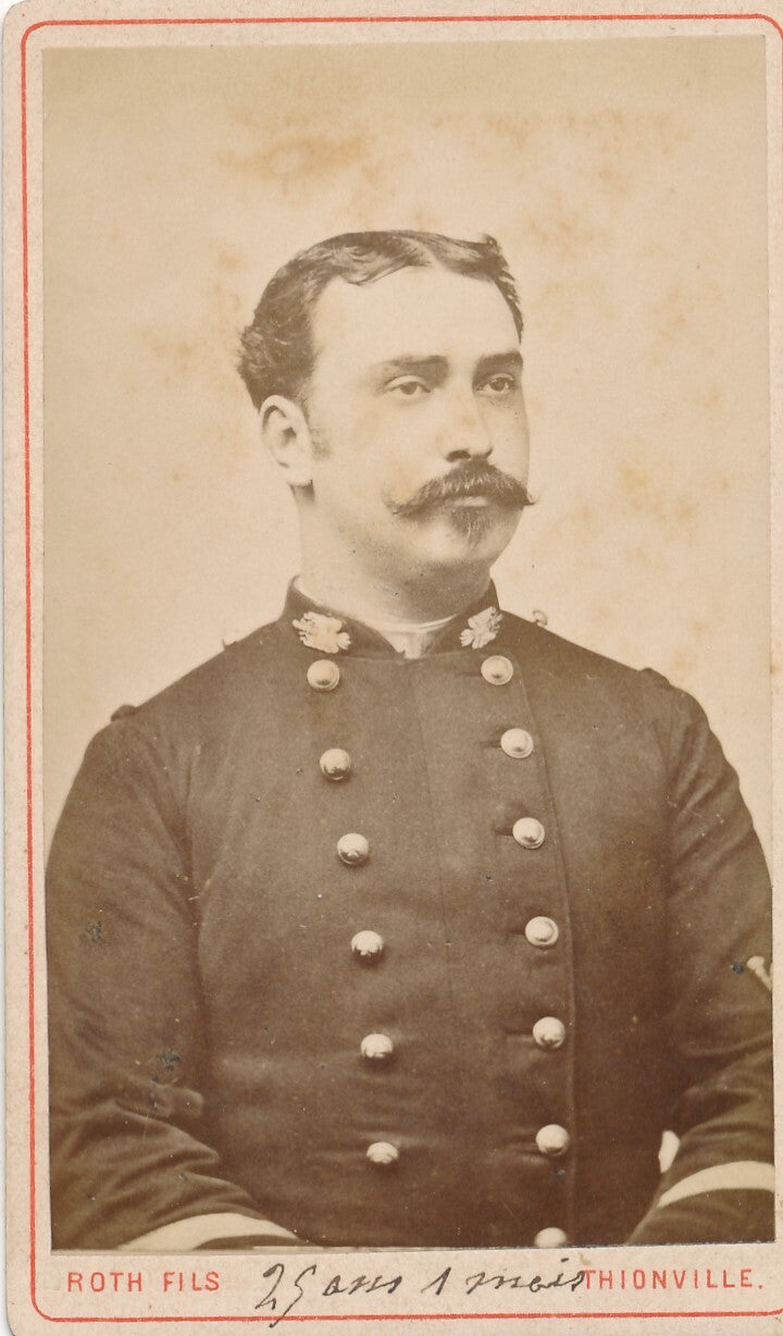 Militaria 7 photographies lot photo photographie cdv Caillau Artigue Pierson...