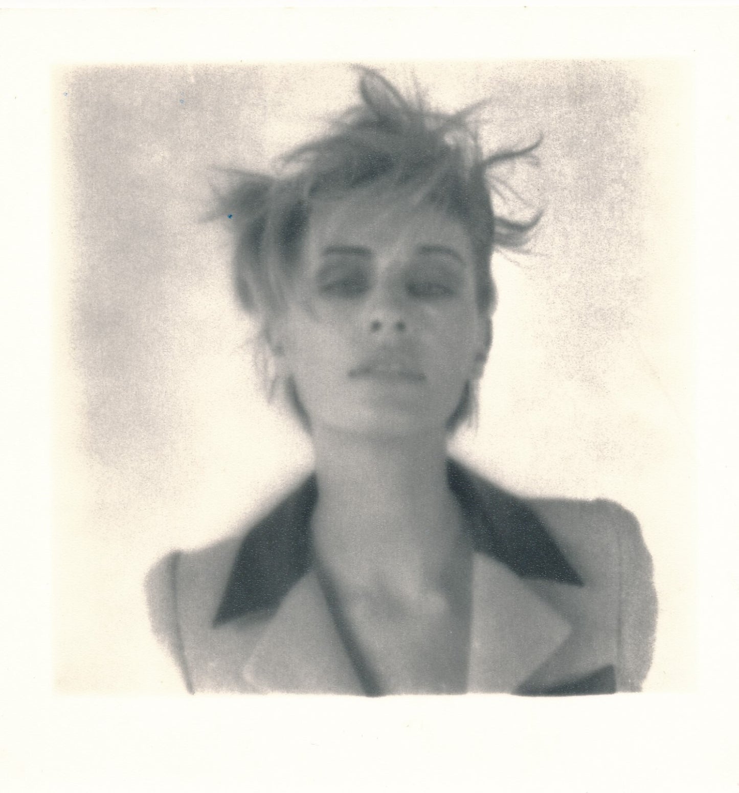 Portrait de femme anonyme photo photographie tirage jet d'encre