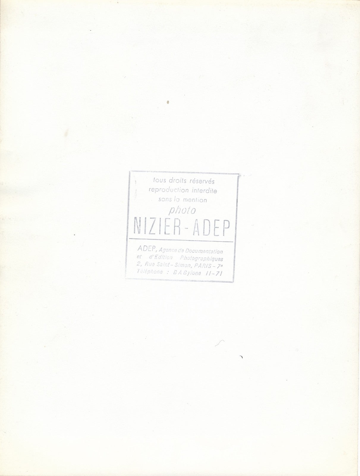 banquet photographe Georges Nizier photo argentique époque c. 1940 reportage