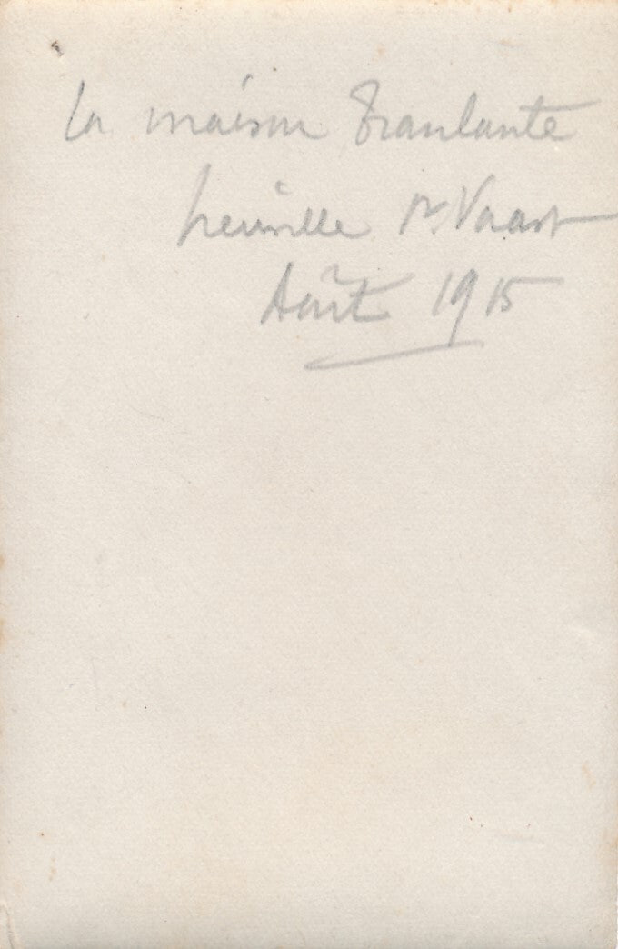 Neuville sur Vaast août 1915 Guerre 1914 militaria 5 photos photographie