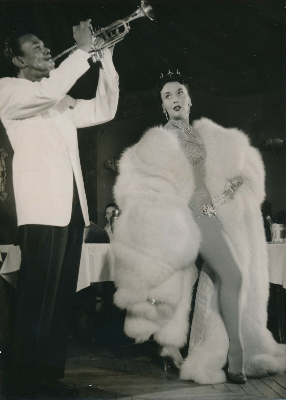 Ludmila TCHERINA La Fille de Mata Hari 1954 photo photographie mode robe cinéma