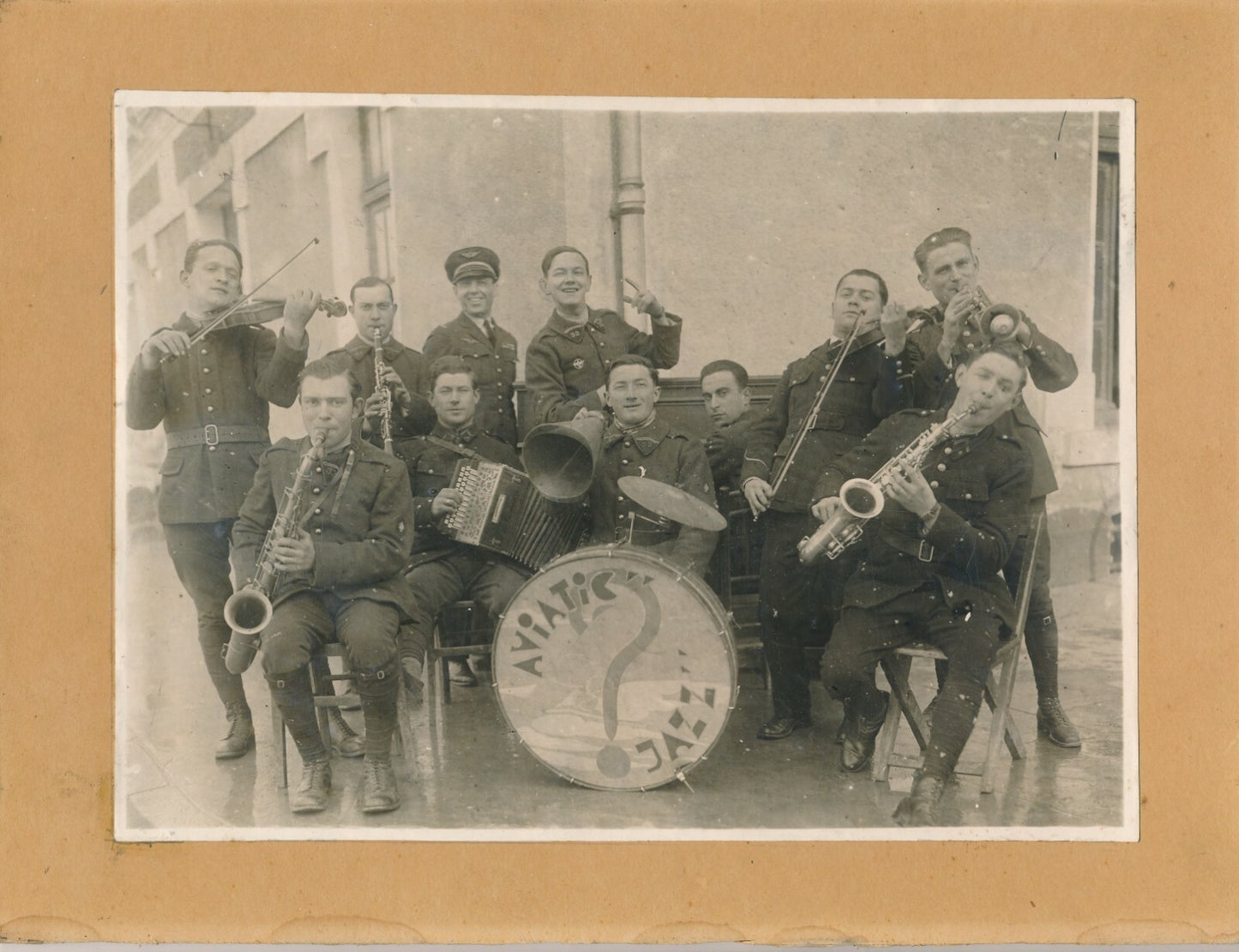 Aviatic Jazz, orchestre militaire photo photographie