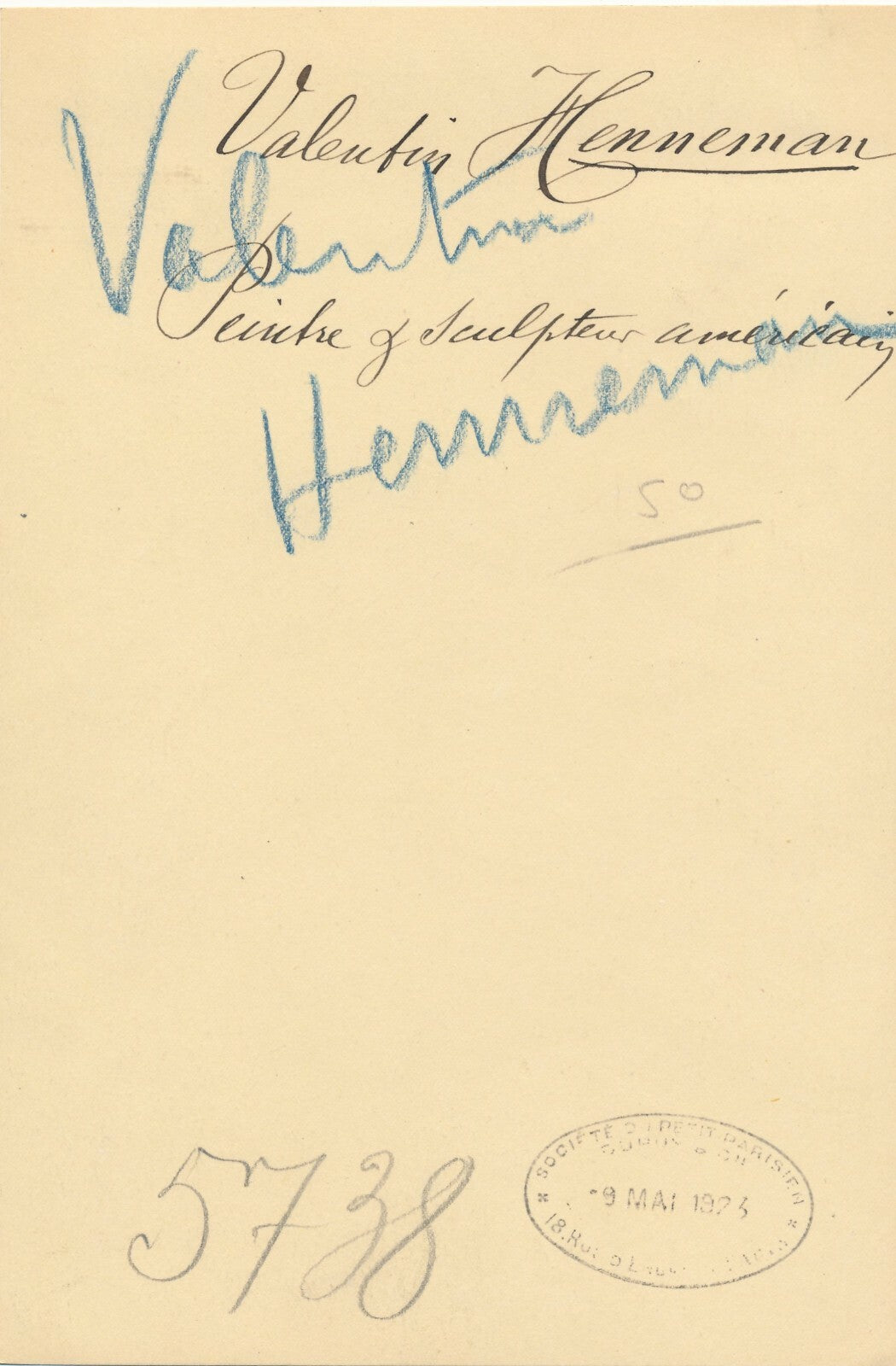 Valentin HENNEMAN peintre Boston Bangor Belgique photo photographie vintage