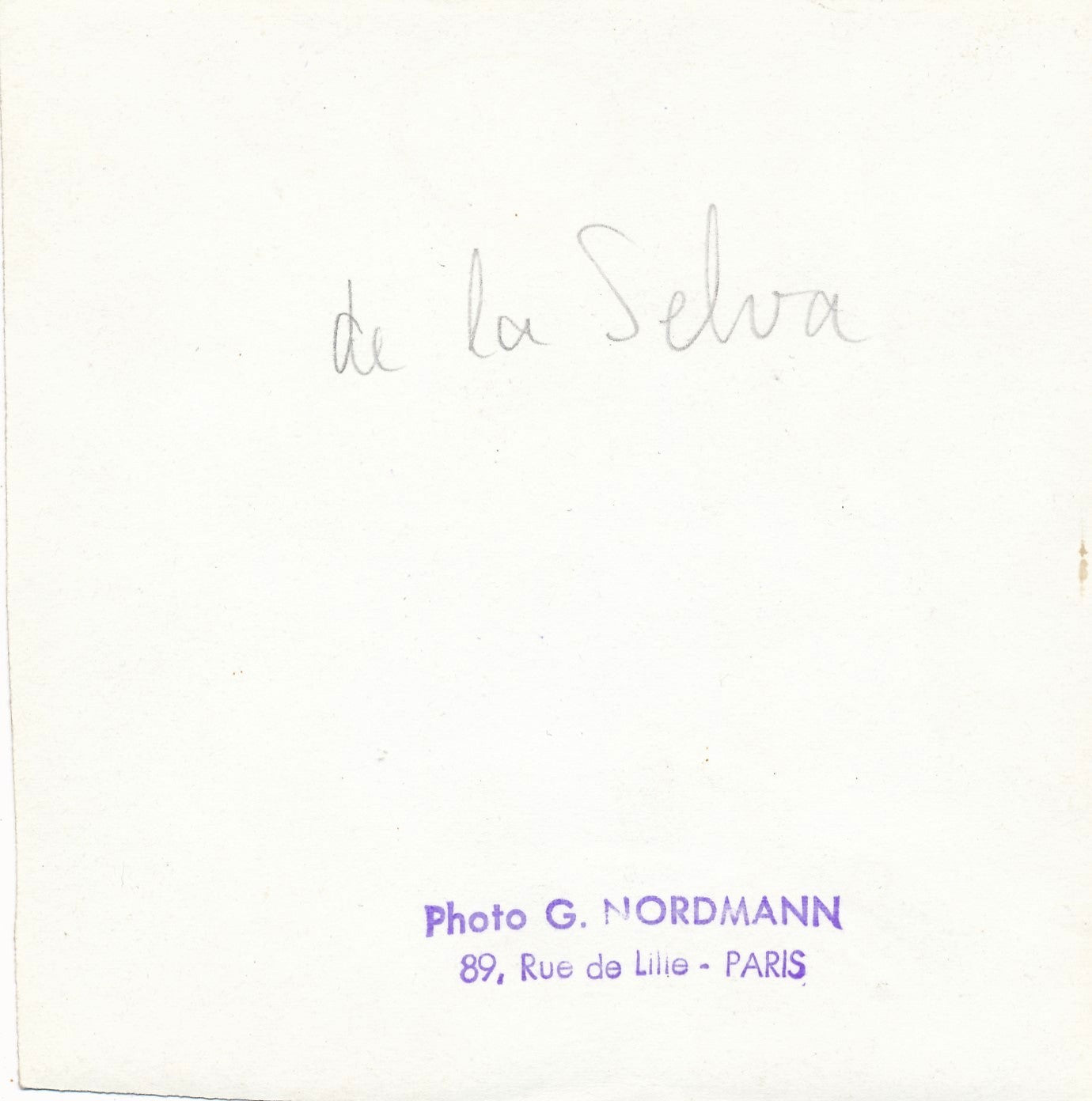 photo Pino della Selva tirage argentique époque Nordmann 1950 peintre poete art