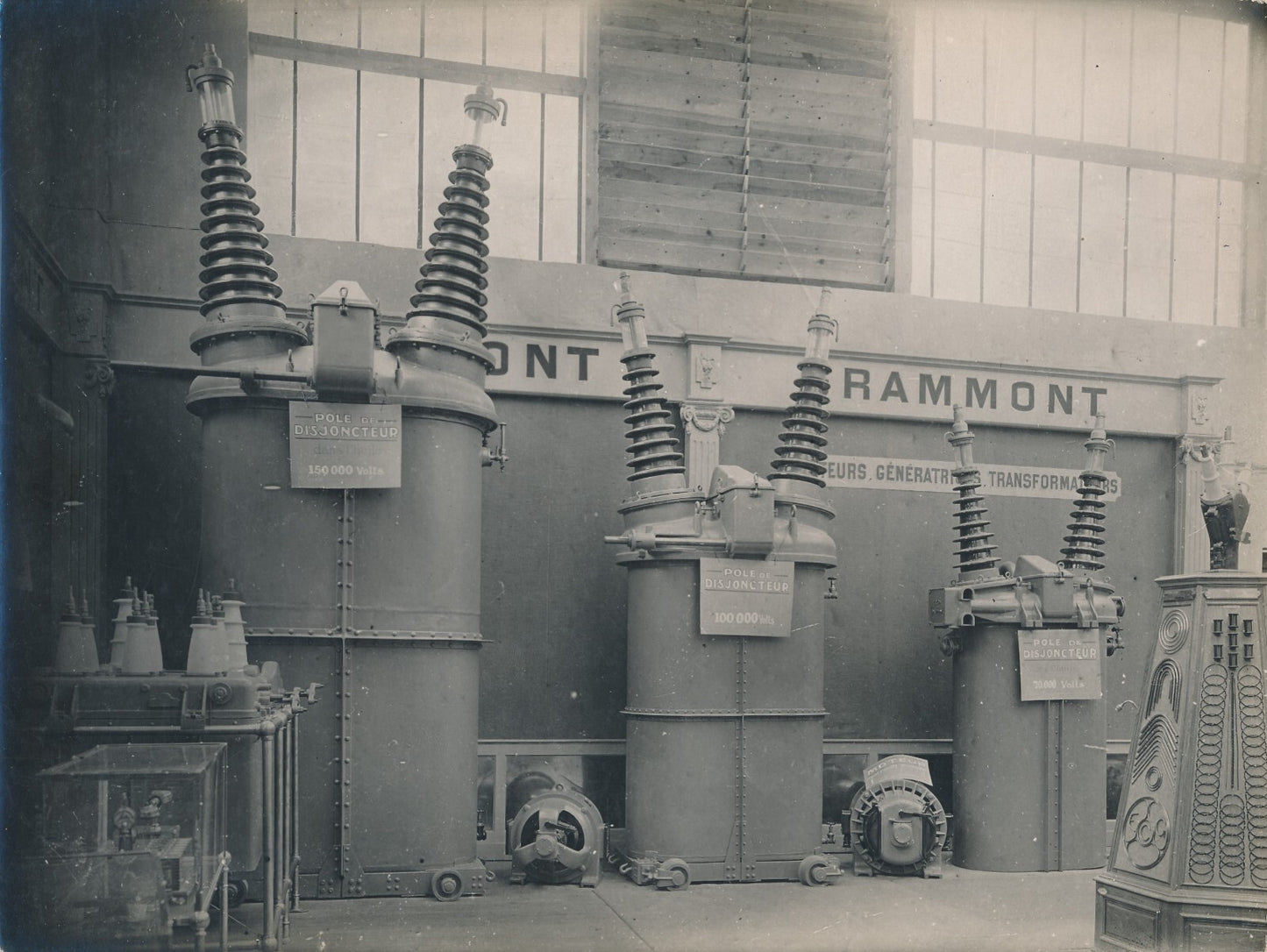 Usines GRAMMONT matériel électrique 27 tirages photo photographie industrie Lyon