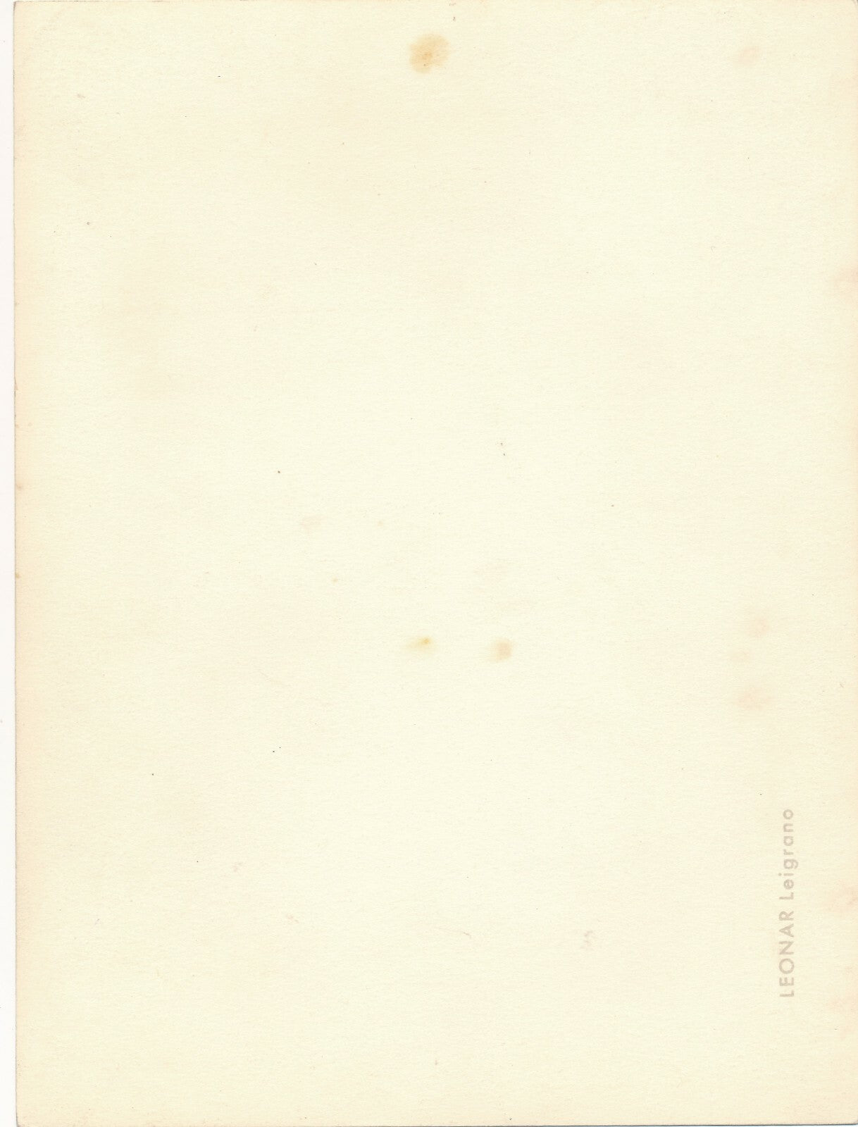 portrait chiot cour de ferme tirage argentique époque v. 1940-1950 photographie