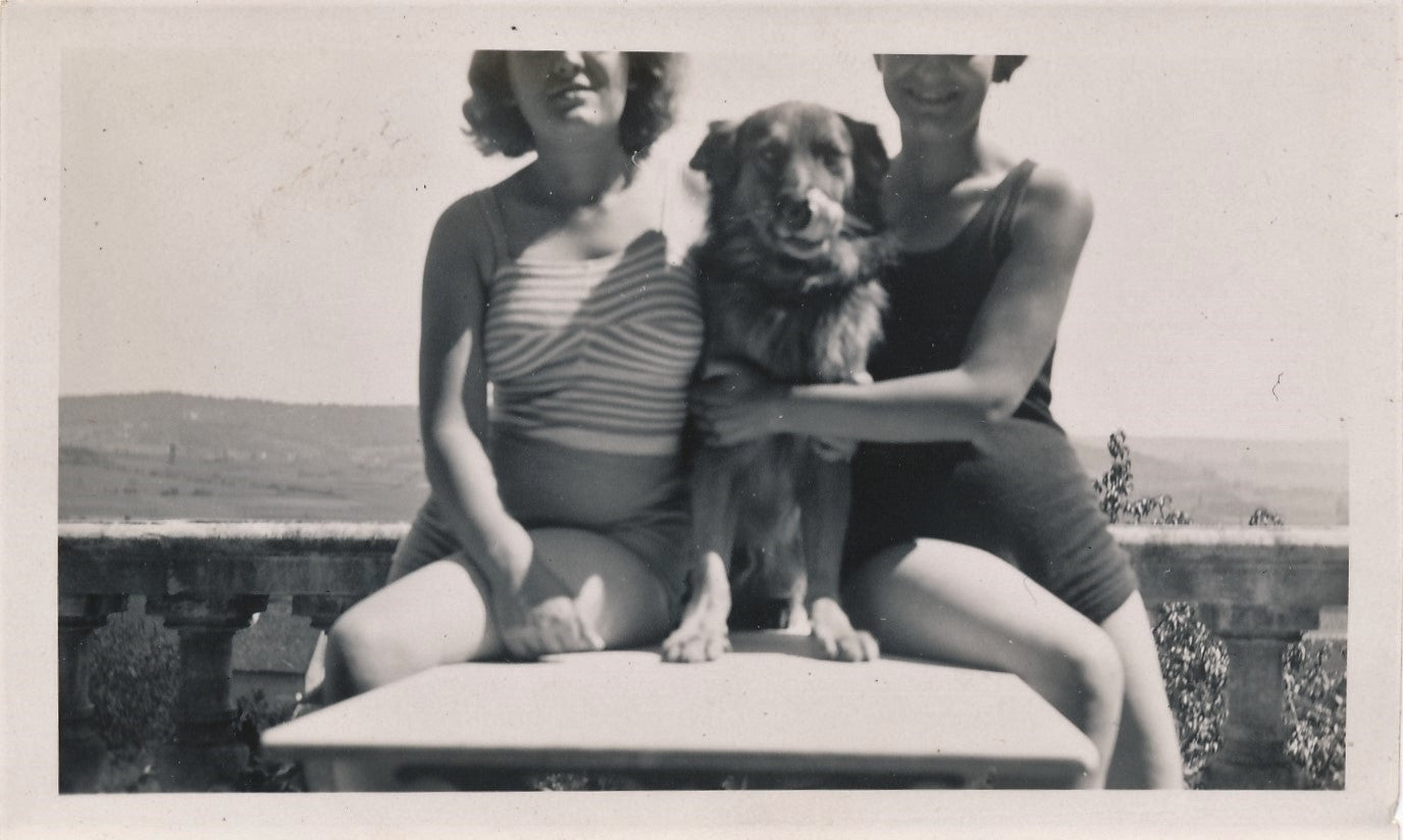 Snapshot femme et chiens cadrage photographie