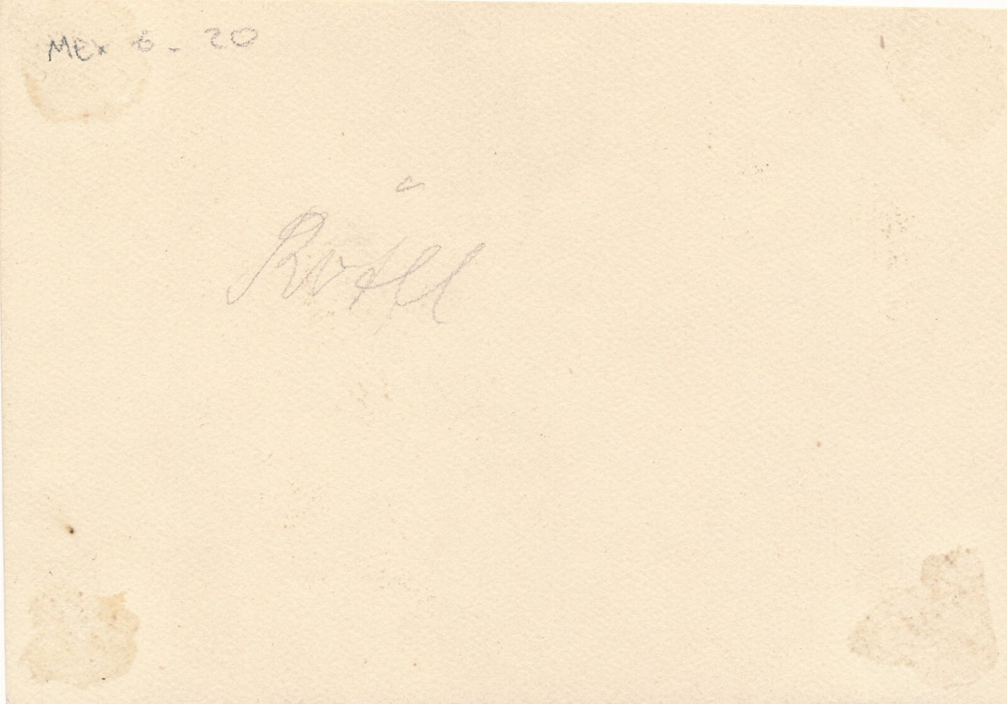 Paysage du Mexique (?) Anonyme. Tirage argentique, vers 1920 10,2 x 14,7 cm