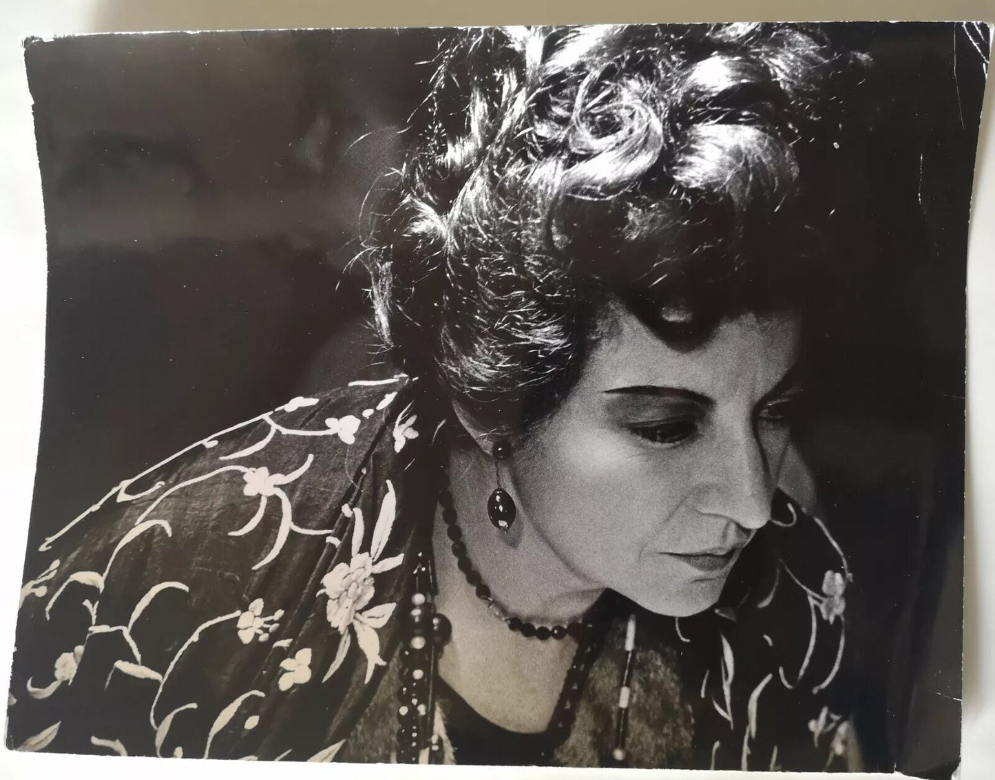 Menotti 3 photo argentiques vintage 1951 tournage cinéma Le Medium Ivan Farkas