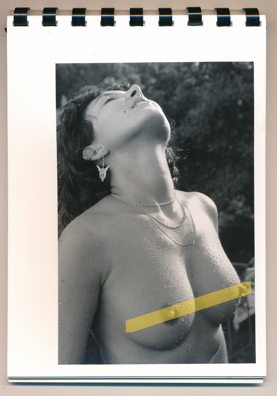 Carnet relié spirale 15 photographie photo étude nu femme sexy
