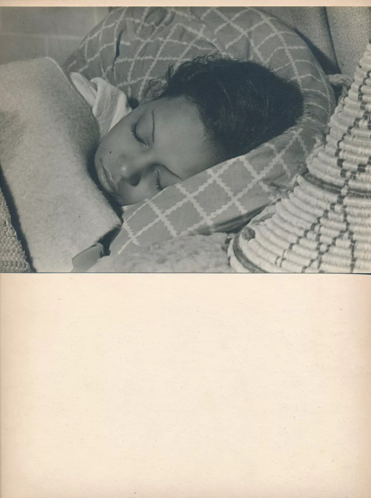 Anonyme le sommeil photo photographie époque v. 1930 portrait femme