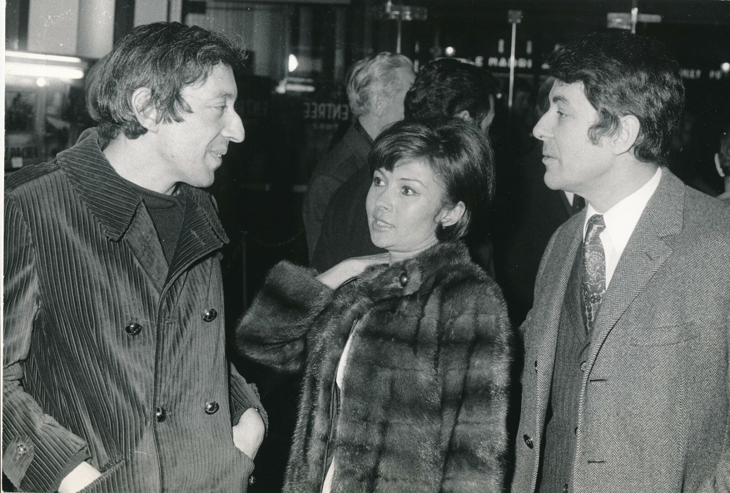 Dany CARREL , Philippe NICAUD par DEPARDON, 1968