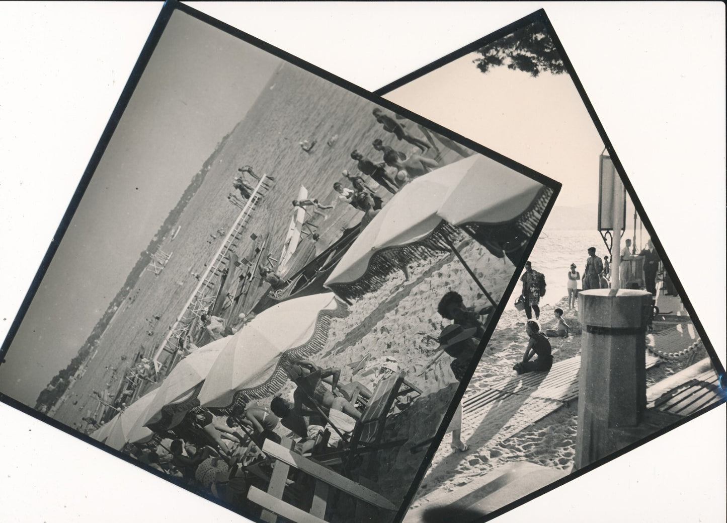 2 photo bords plage mer épéoque cachet photographie