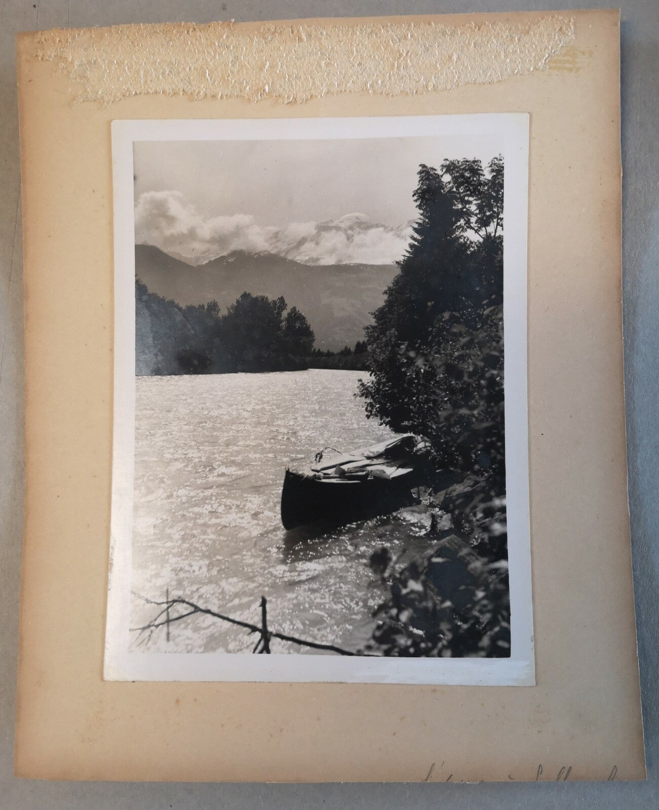Arve Sallanches photo photographie photo argentique époque v. 1930 