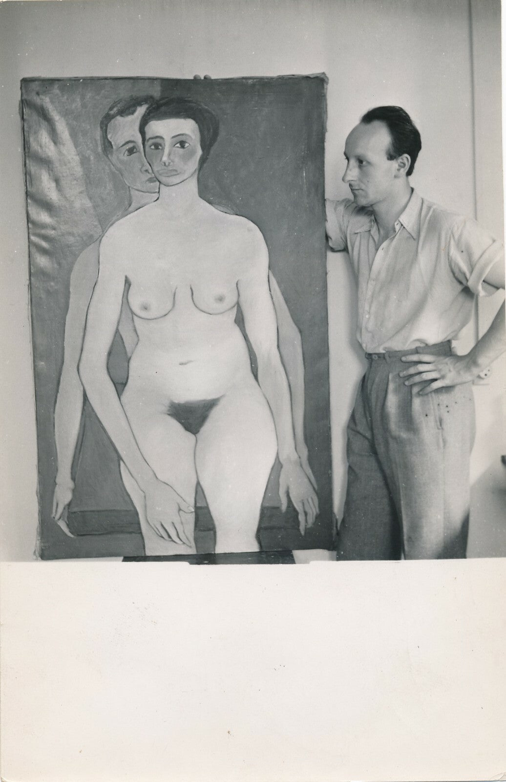 Jacques MAUHIN suite de 6 photographie par Michel SIMA peinture photo