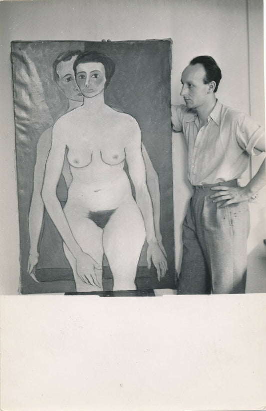 Jacques MAUHIN suite de 6 photographie par Michel SIMA peinture photo