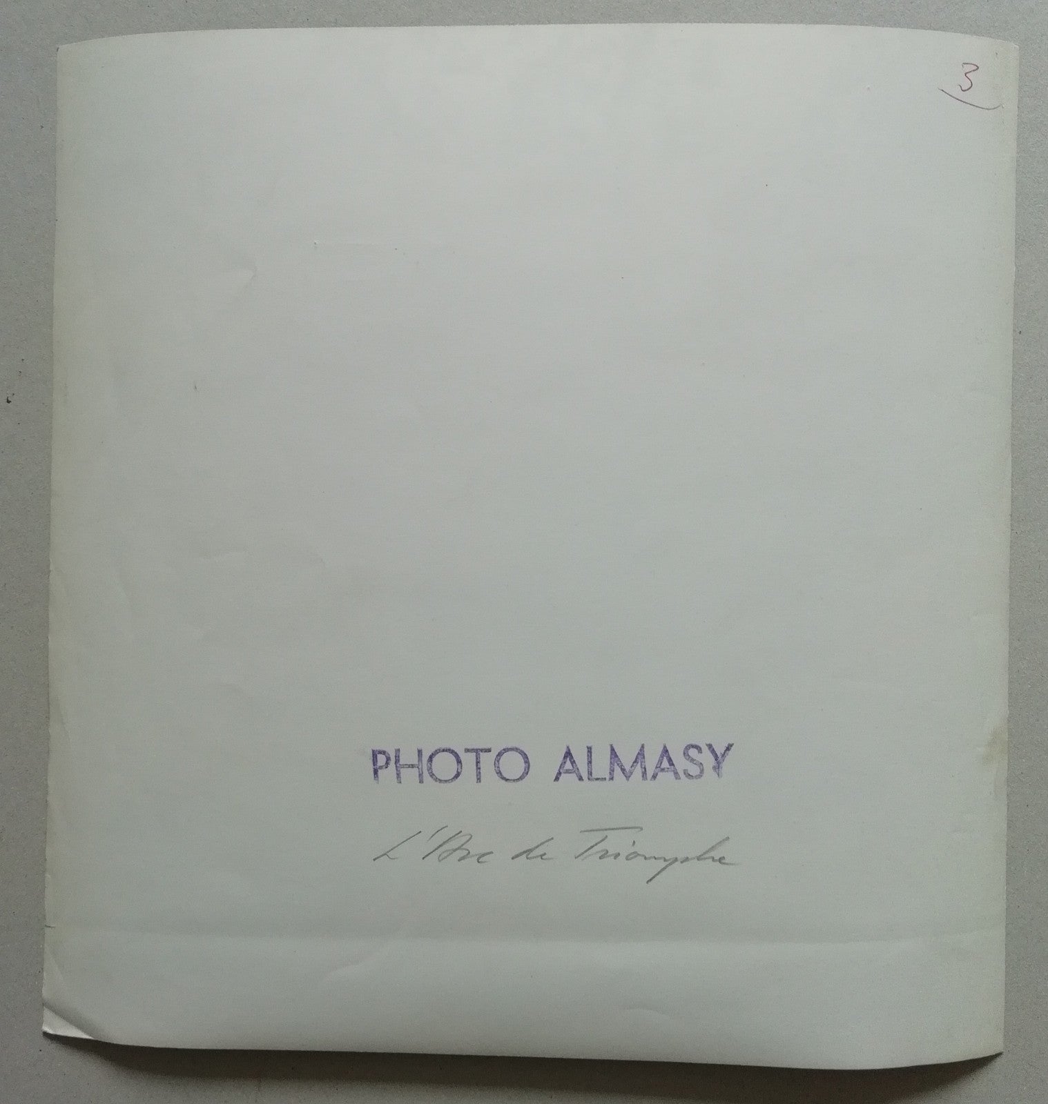 Paris Arc de Triomphe, Paris photographie argentique d’époque, vers 1950 Almasy