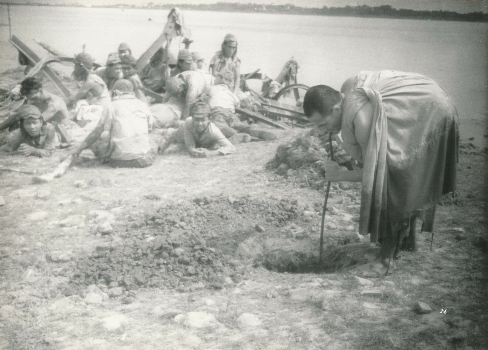 Cinéma Kon Ichikawa : Biruma no tategoto 8 photos époque vintage Harpe Birmanie