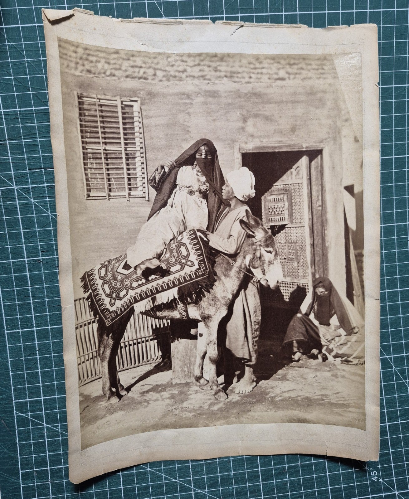 Égypte Pascal Sebah 3 photo albumine photographie