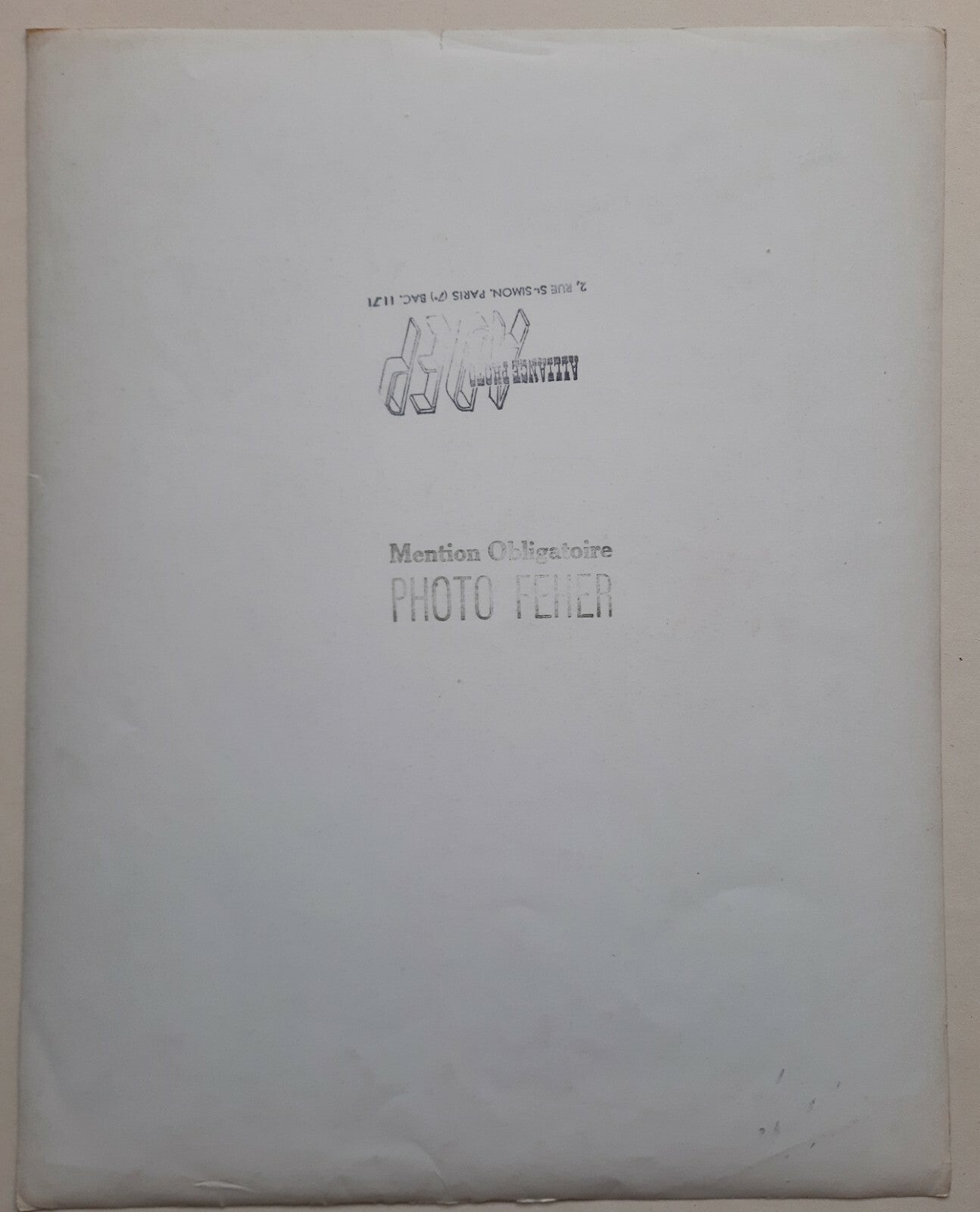 Émeric FEHER photographe hongrois photo photographie laboratoire Alliance photo