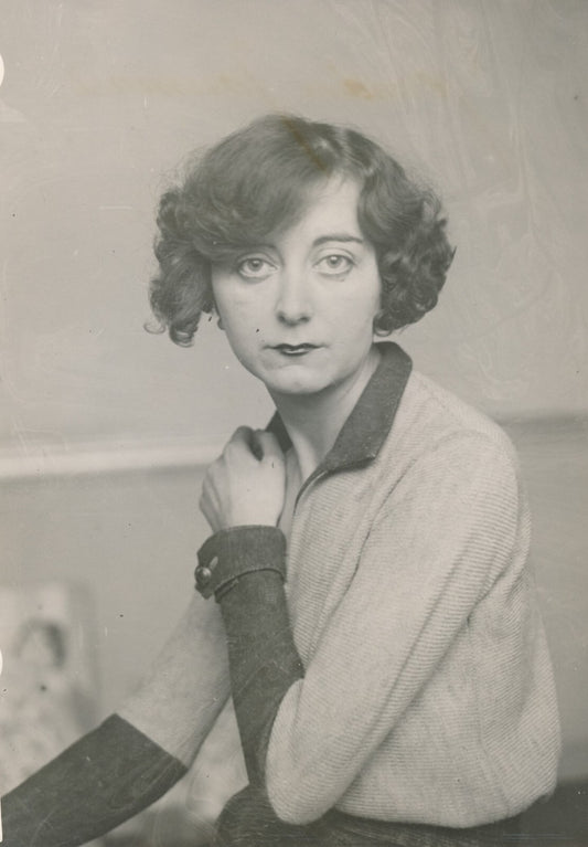 Photo photographie peintre Germaine JOUMARD  argentique époque 1929