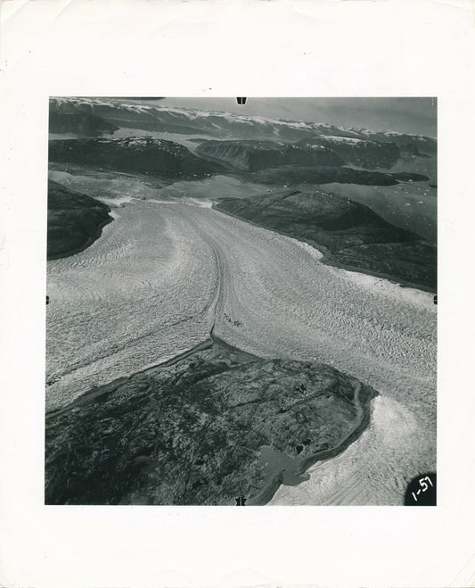 Réunion glaciers Alaska US Coast Guard 1948 photo photographie