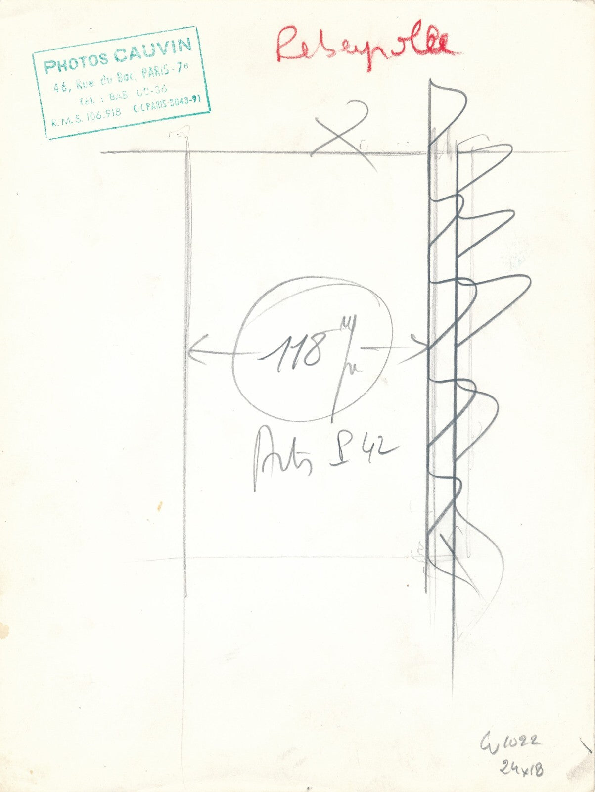 Paul REBEYROLLE peintre photo photographie époque Cauvin atelier