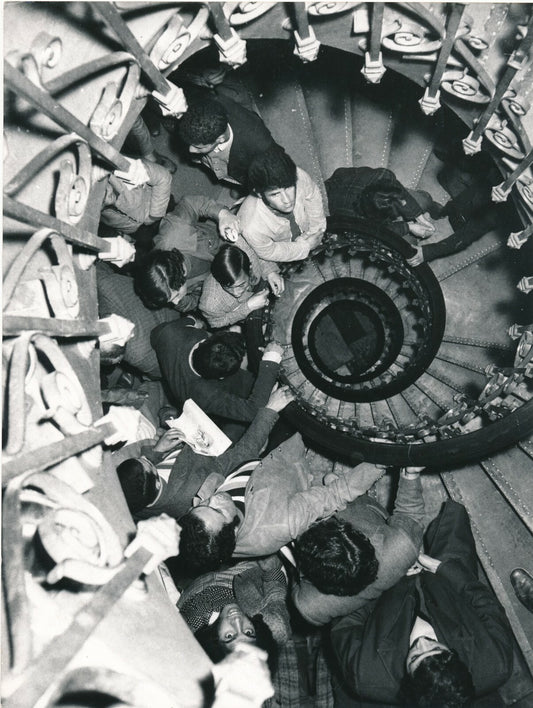 immigration manifestation bureau main d'oeuvre 1973 photo photographie vintage