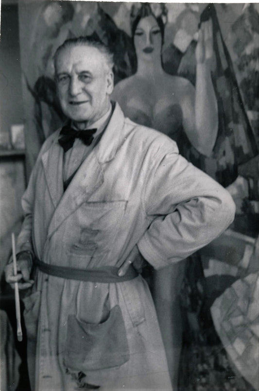 John Duncan FERGUSSON peintre portrait argentique époque Ecosse photographie