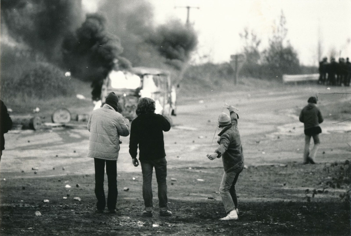 Golfech Tarn et Garonne nucléaire 1981 manifestation photo photographie