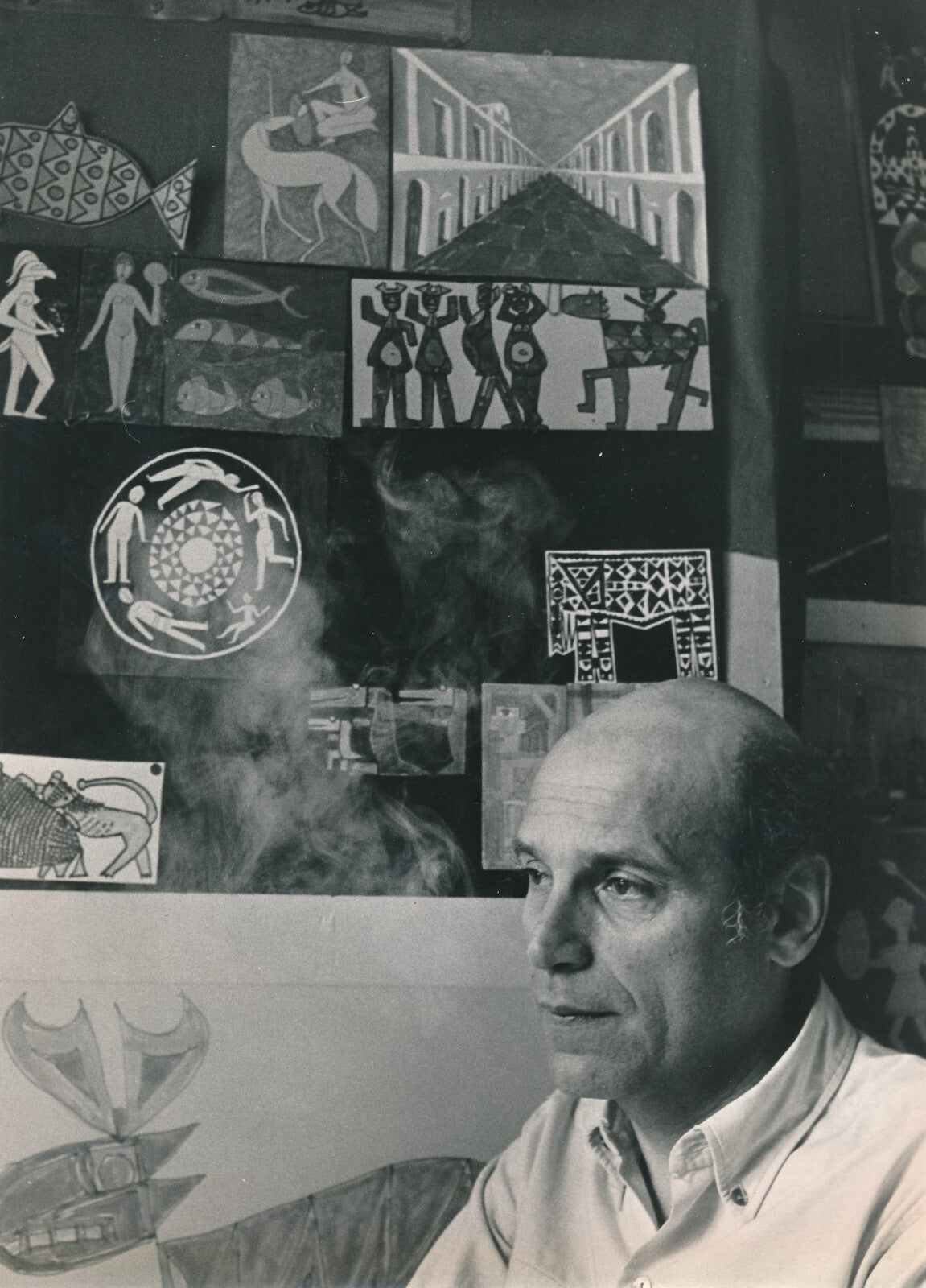 Yona FRIEDMAN architecte photo photographie époque Manuel Bidermanas