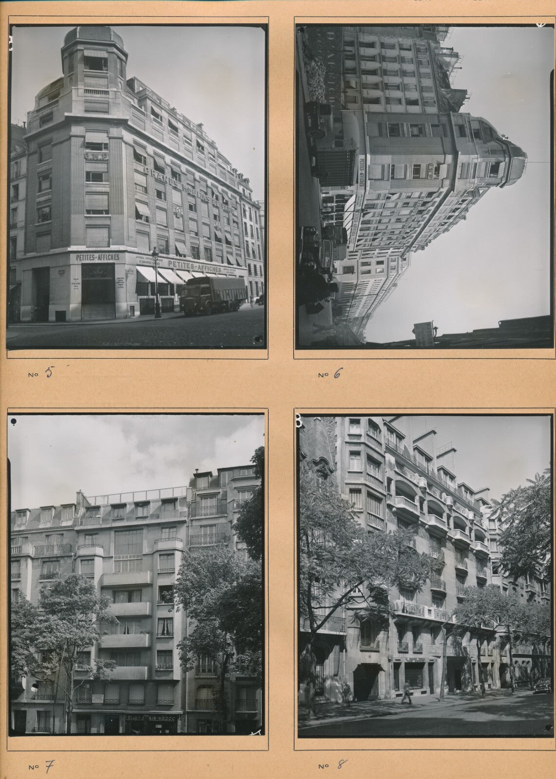 Lucien Hervé 44 épreuves argentiques époque reportage architecture béton Paris
