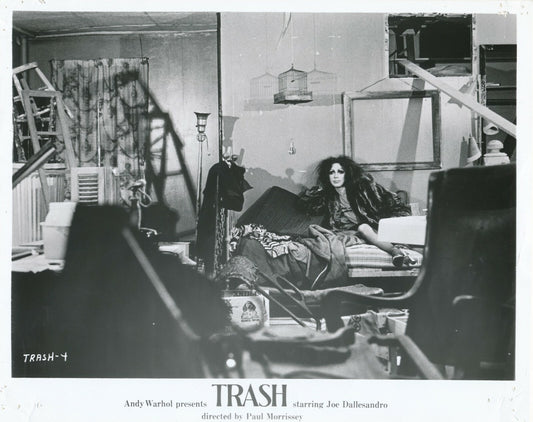 Paul MORRISSEY Trash 1970 photo photographie cinéma vintage Holly Woodlawn