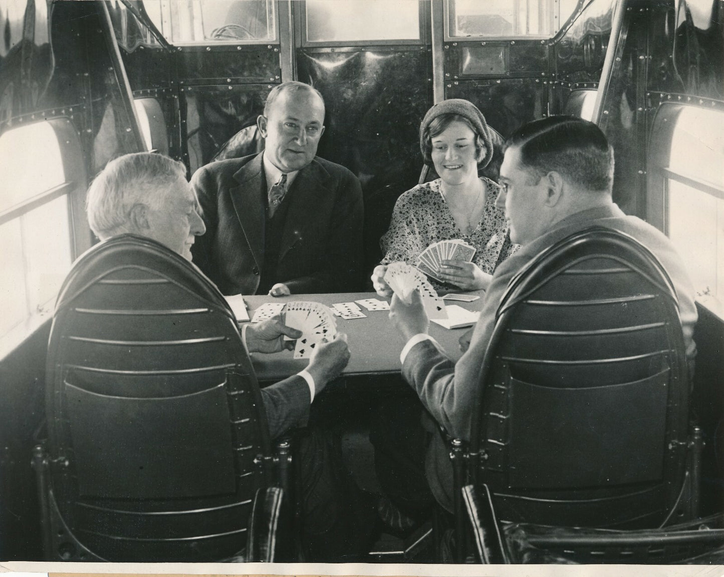 Bridge Orcutt Peter Traub Ty Cobb Derrick Werhner avion Augusta photo Etats Unis