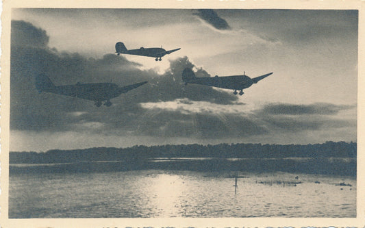 avion contre-jour ombre et lumière ciel photo photographie