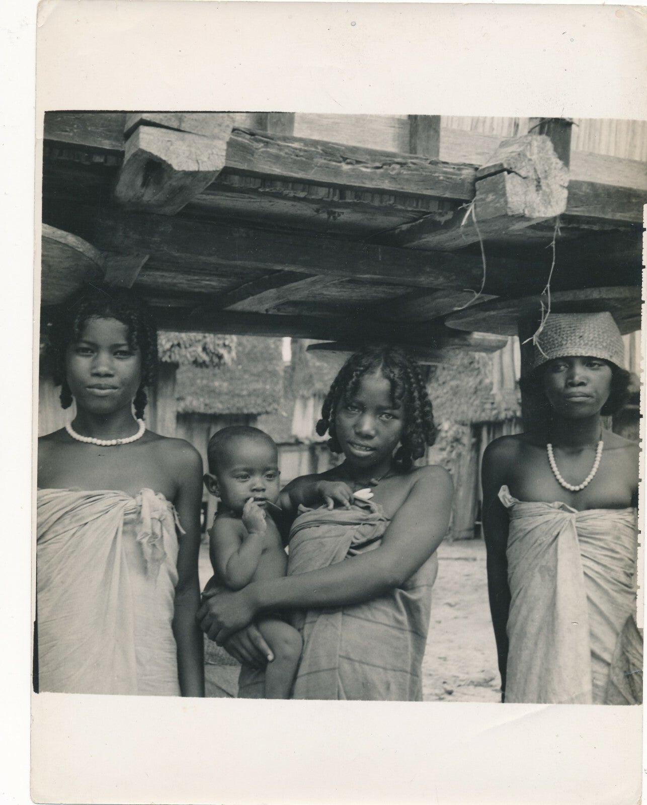 Jeune fille africaine afrique photo photographie tirage argentique époque visage