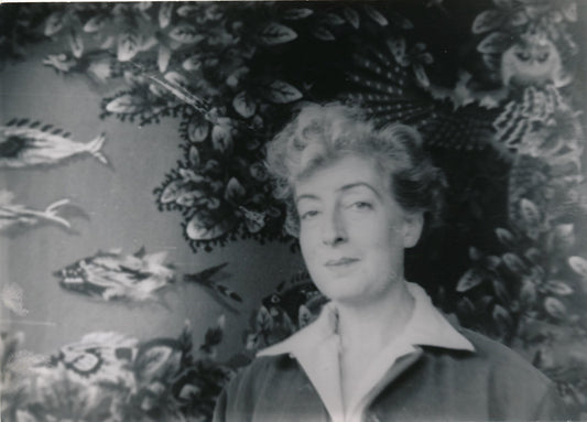 Madeleine BRAUN (1907-1980) portrait argentique époque années 50 politique photo