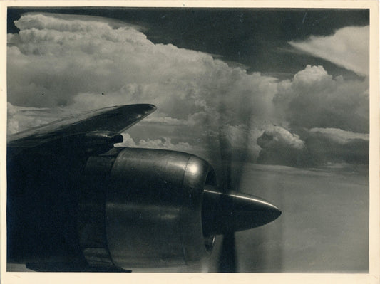 Photo Avion  réacteur hélice ciel