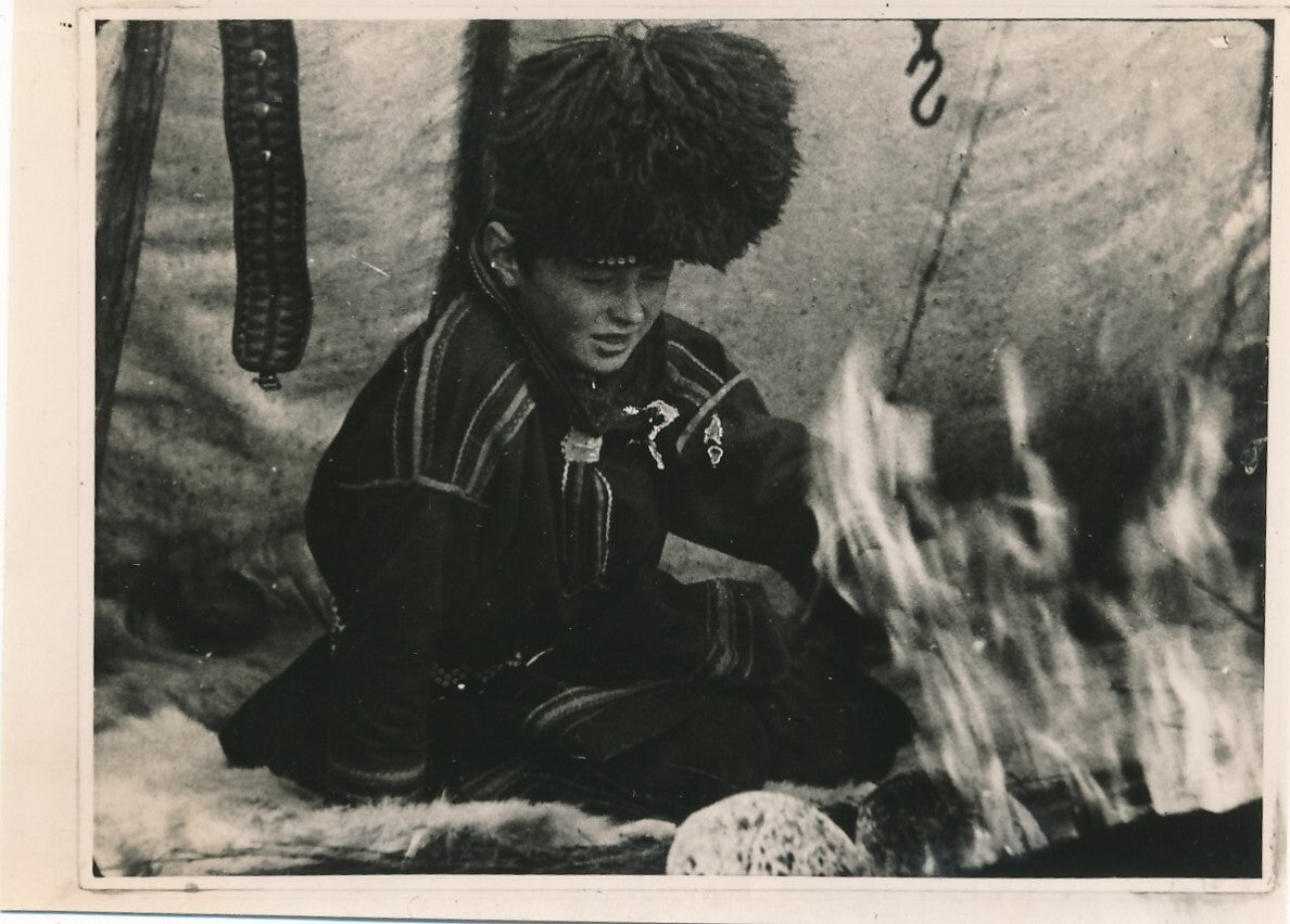 Laponie 3 photo photographie époque avec négatifs visage enfant