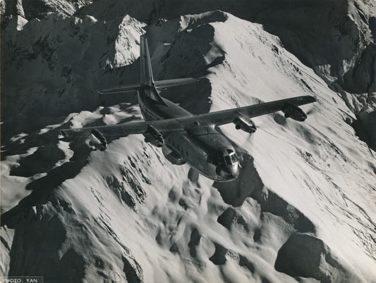 Jean Dieuzaide Yan 2 photos aérienne avion armée air photographie montagne