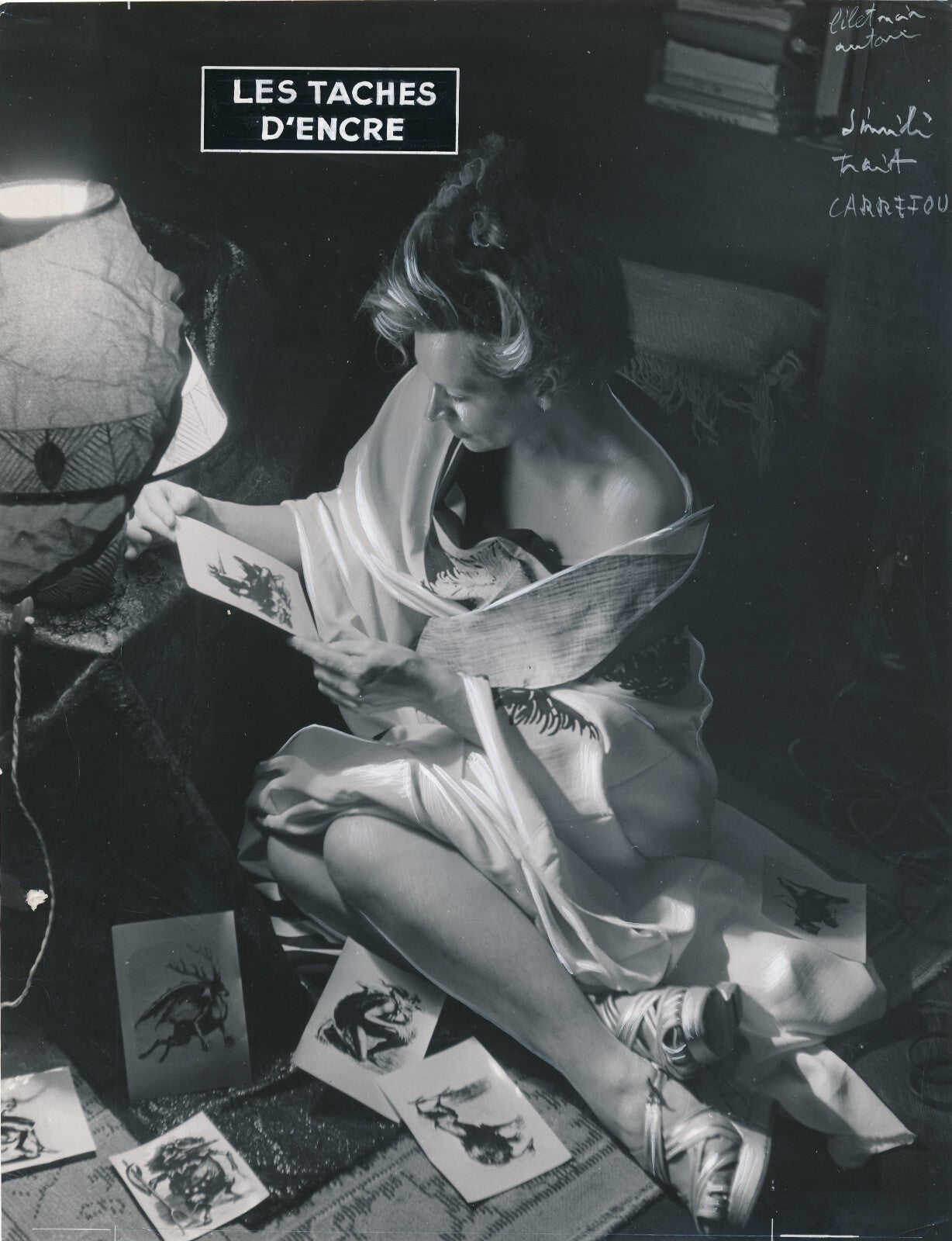 tâches encre encromancie sciences occultes photo photographie