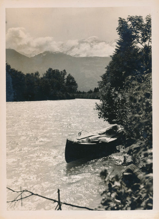 Arve Sallanches photo photographie photo argentique époque v. 1930 