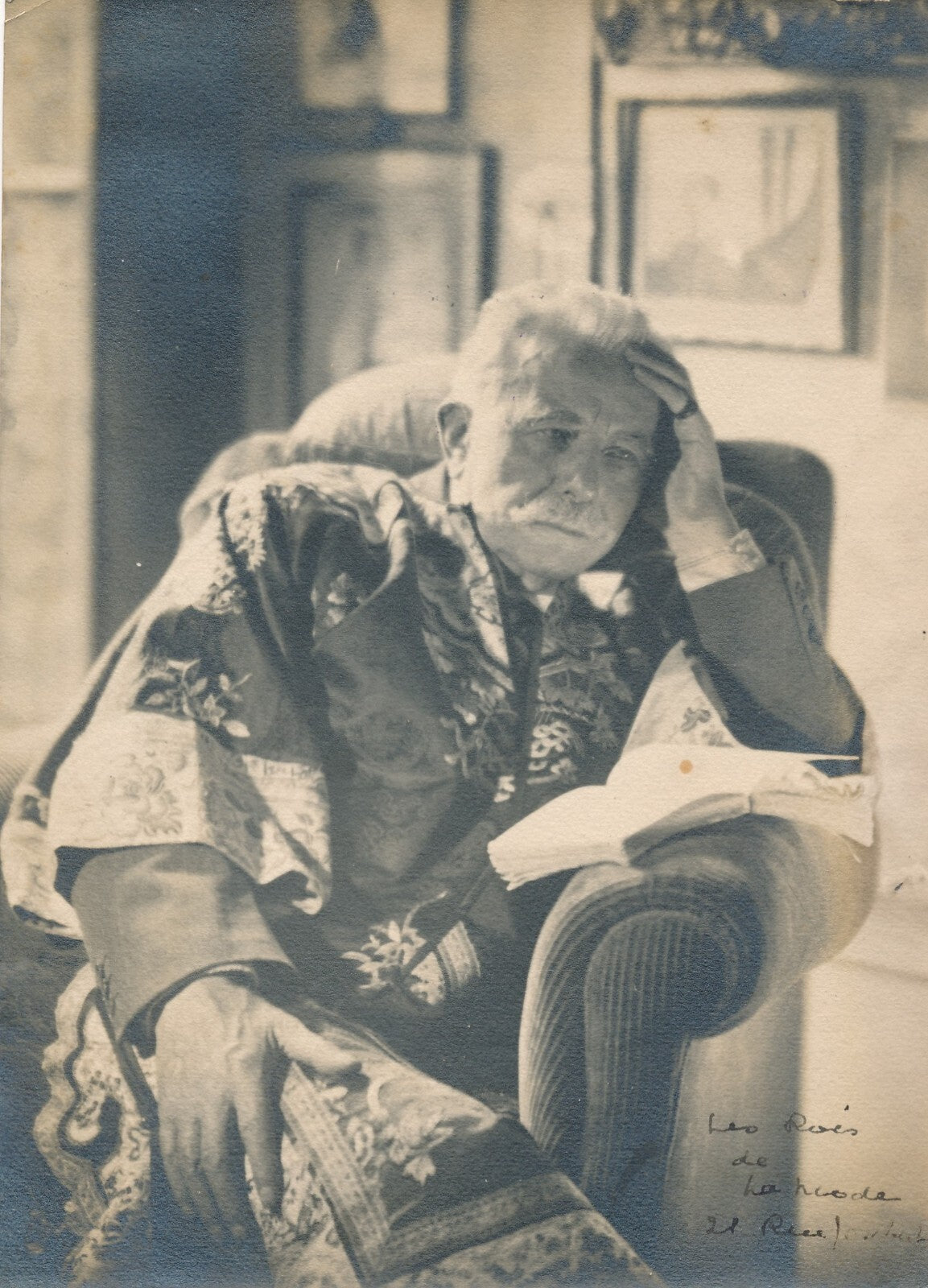 Félicien CHAMPSAUR écrivain report photographique Les Rois de la mode